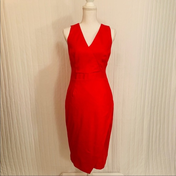 Banana Republic Dresses & Skirts - BR Red asymmetric red dress